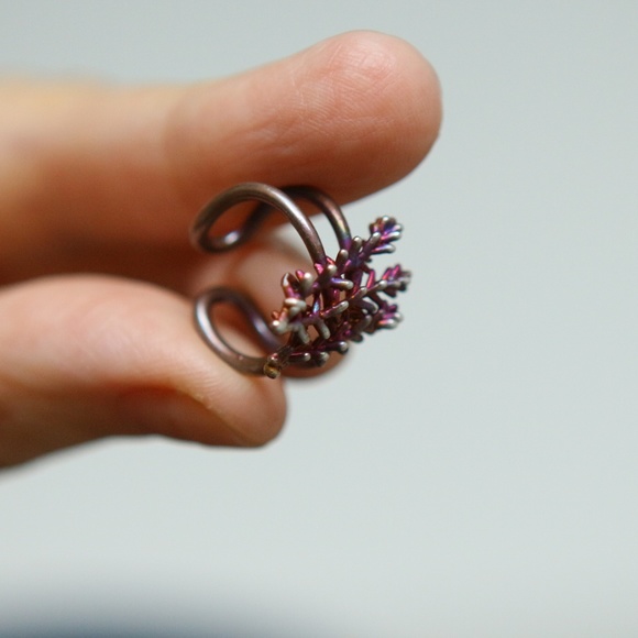 COPY - Cuff in silver, Calluna - Picture 2 of 3